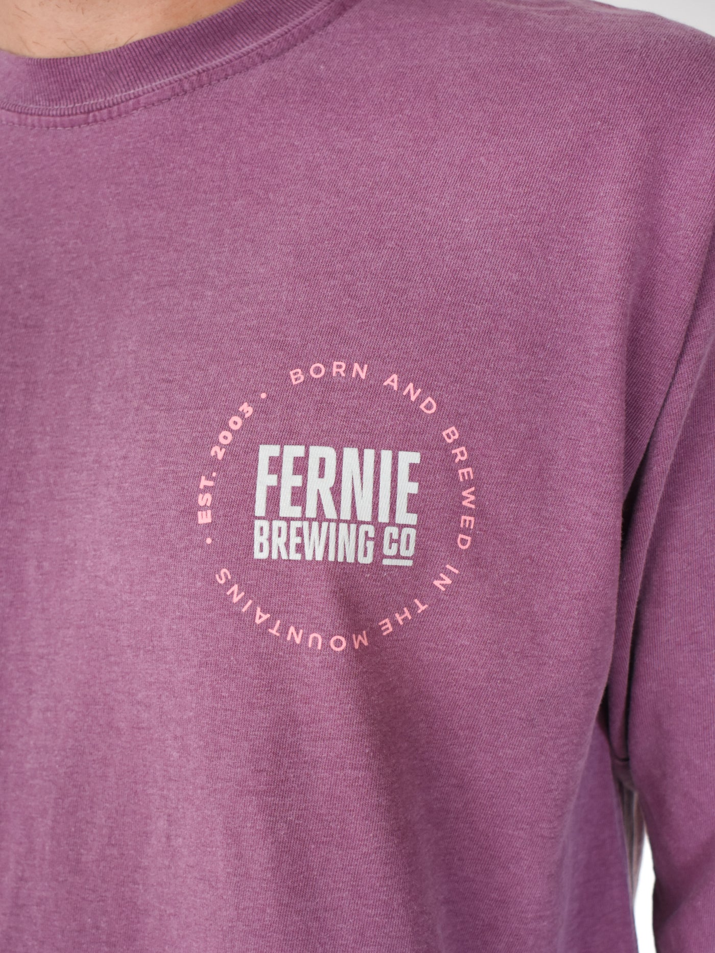 Born & Brewed Crest Long Sleeve Tee