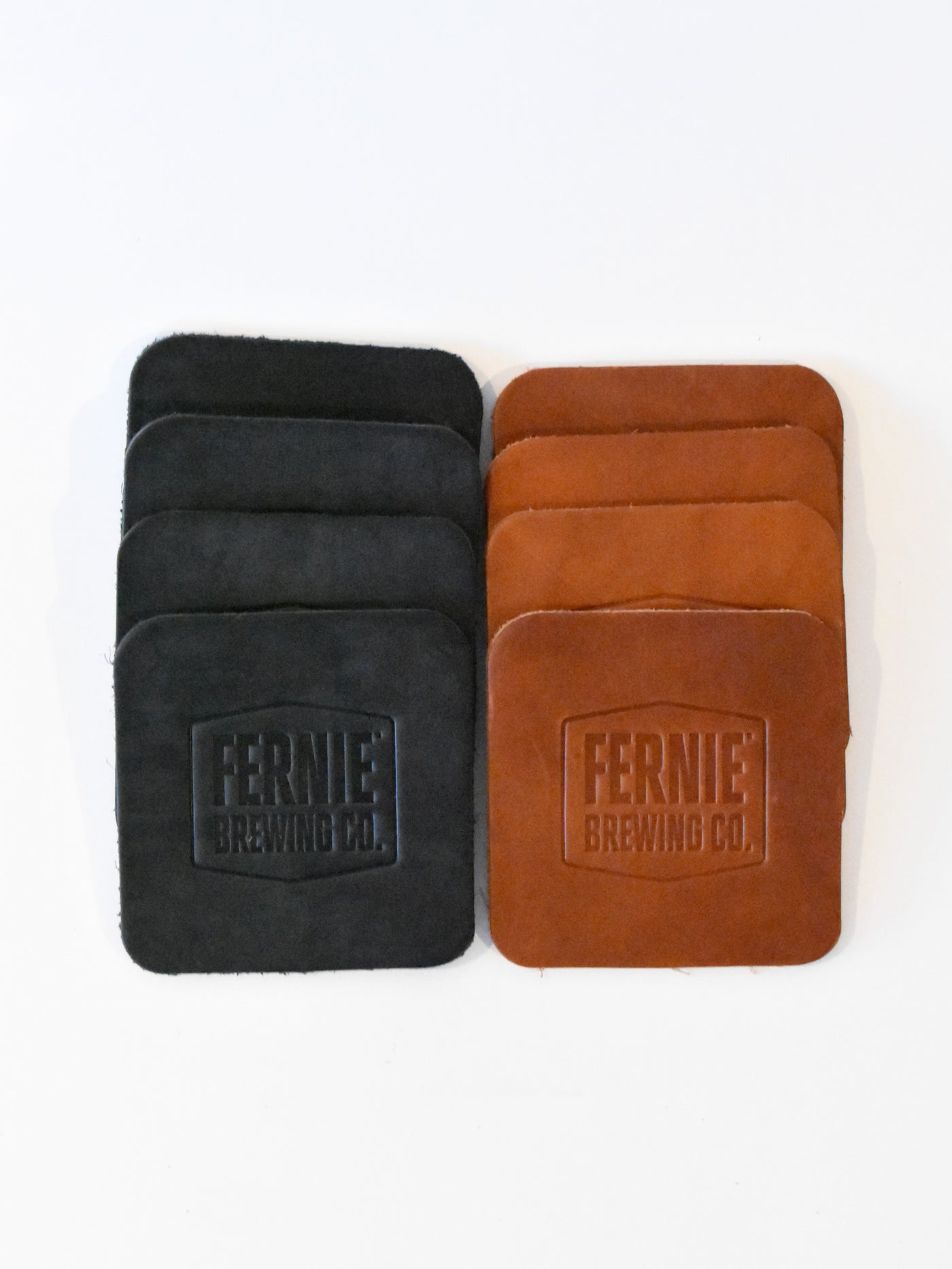 Leather Coaster Set (4pk)