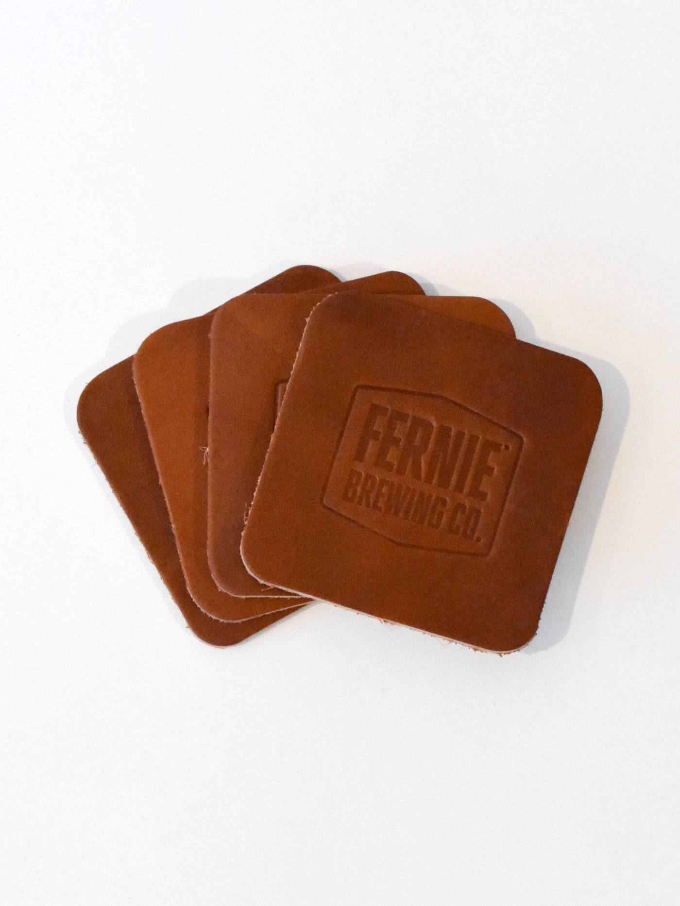 Leather Coaster Set (4pk)